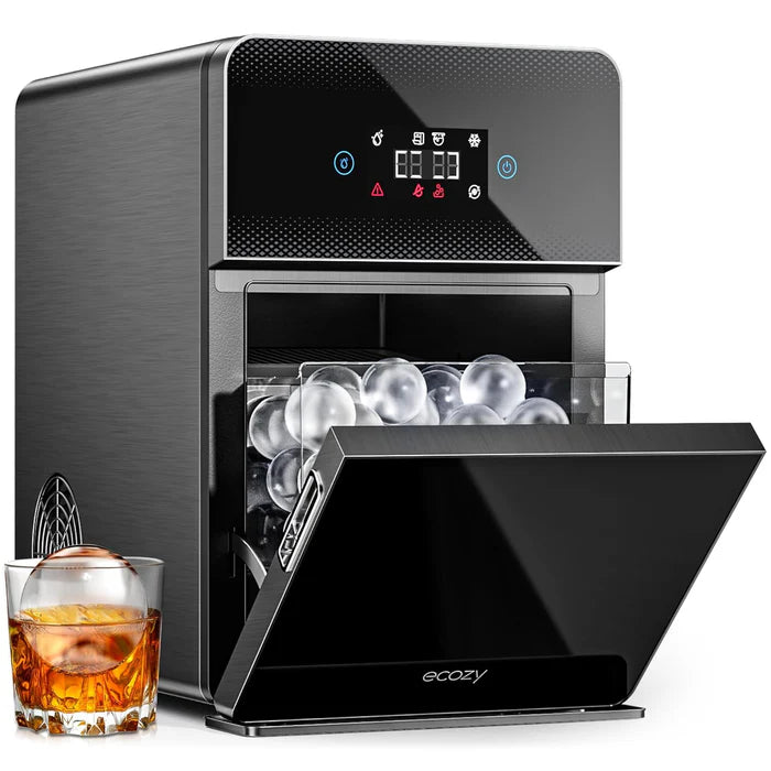 Ecozy Chillio 2" Clear Ice Ball Maker Vaultico Max IM-BM401C