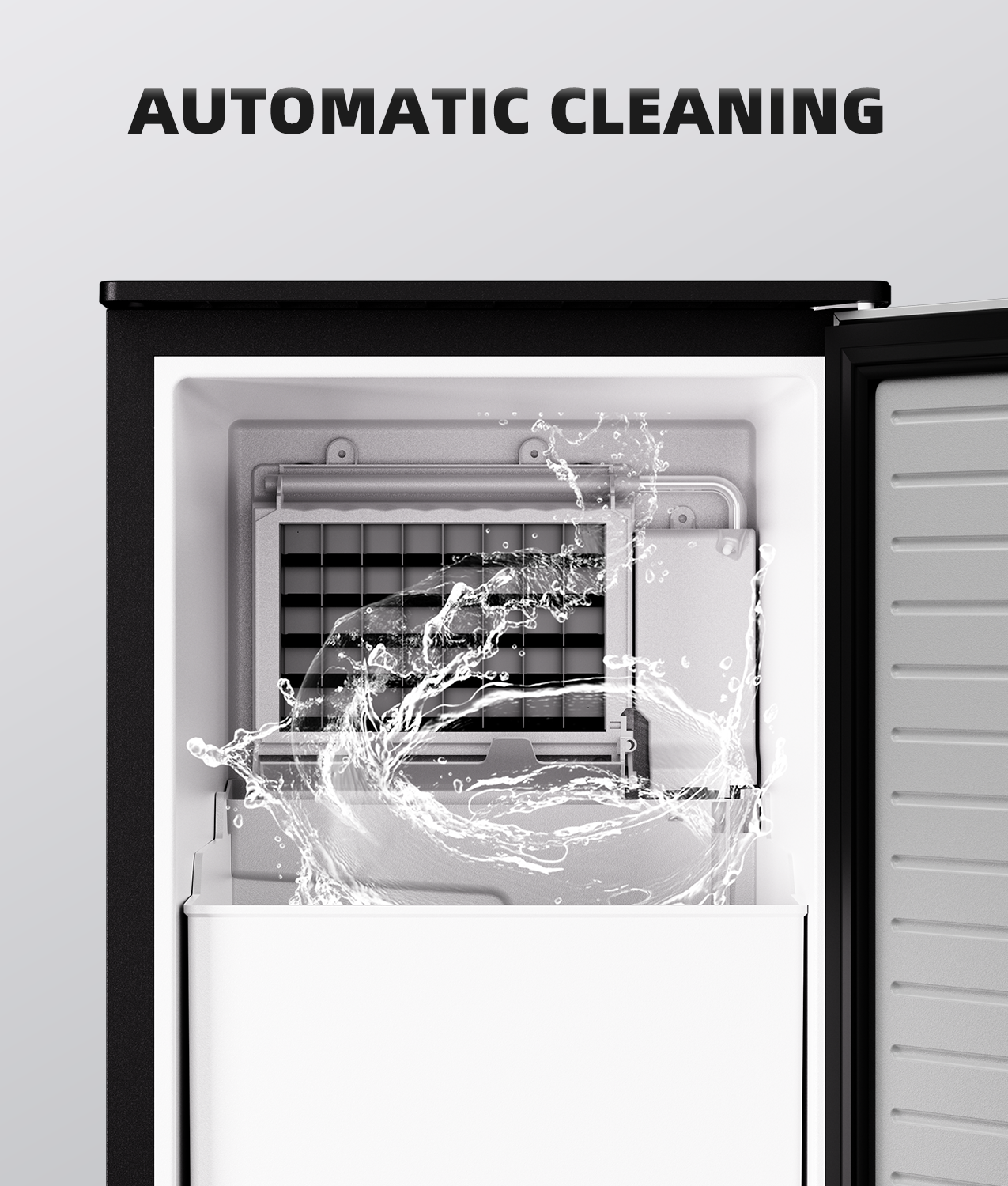 Ecozy Chillio 15" Under Counter Ice Maker Machine IM-SB801A