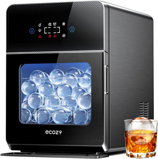 Ecozy Chillio 2" Clear Ice Ball Maker IM-BM401A
