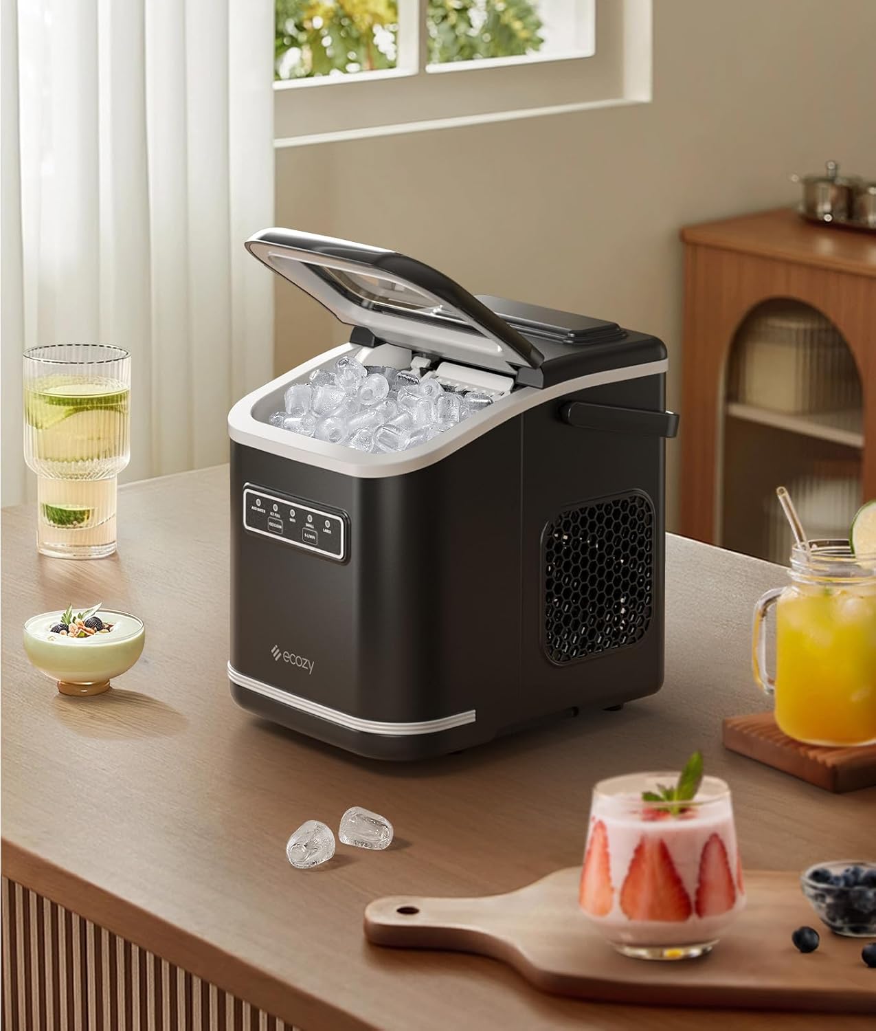 Ecozy Chillio Smart Ice Maker, Portable Ice Makers IM-BS261B