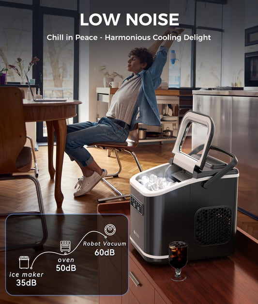 Ecozy Chillio Countertop Ice Maker IM-BS261C