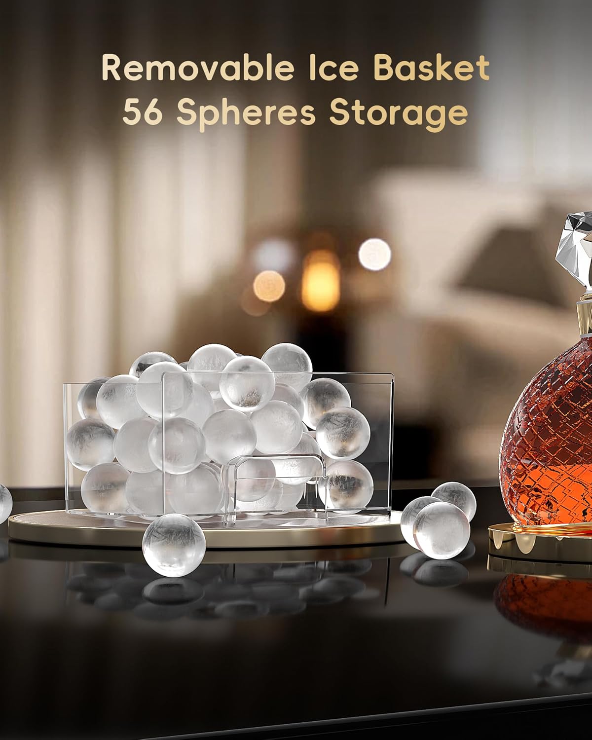 Ecozy Chillio 2" Clear Ice Ball Maker IM-BM401A