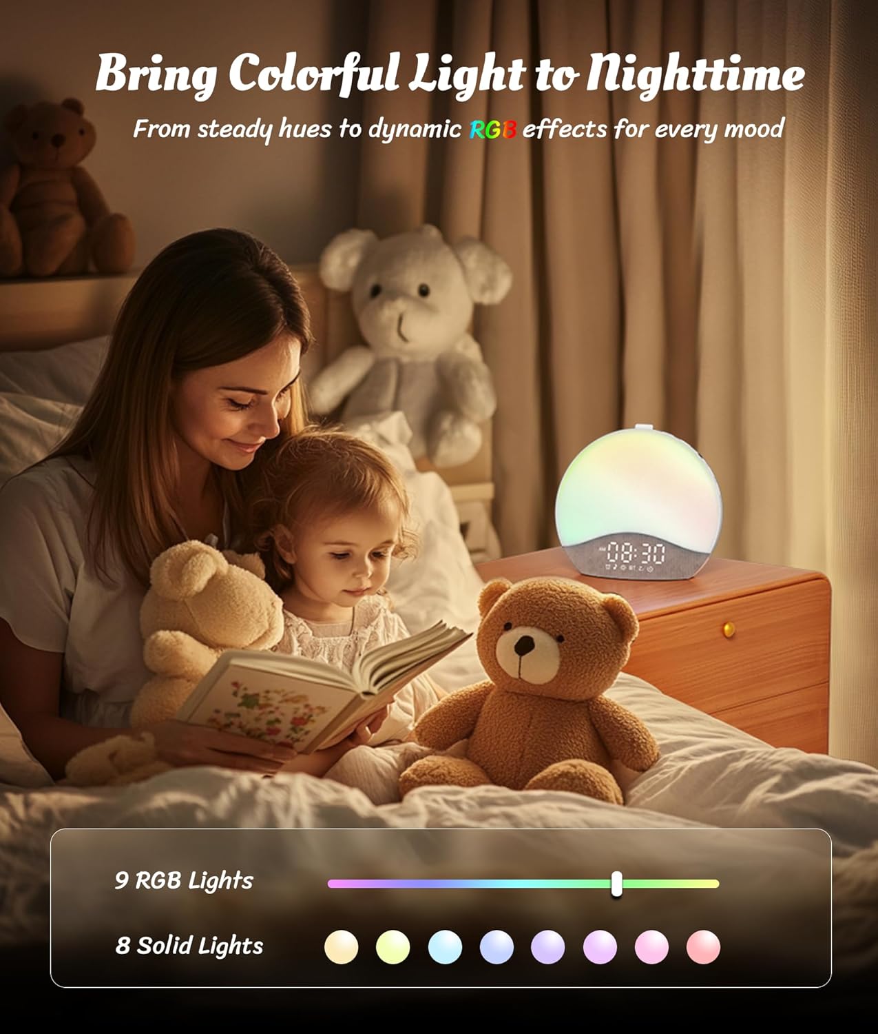 Ecozy Chillio Sunrise Alarm Clock AC-SCE60A