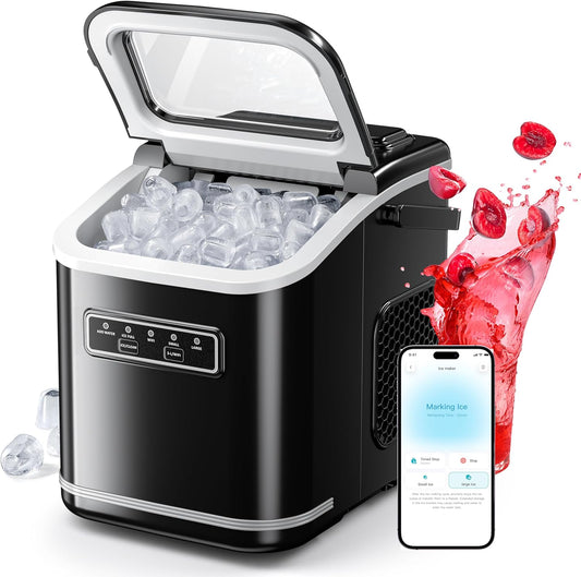 Ecozy Chillio Smart Ice Maker, Portable Ice Makers IM-BS261B